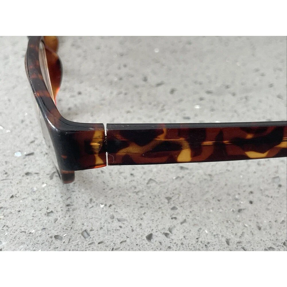 St Moritz Diplomat Tortoise Eyeglasses Eye Glasses Frames ONLY 55-16-145 brown